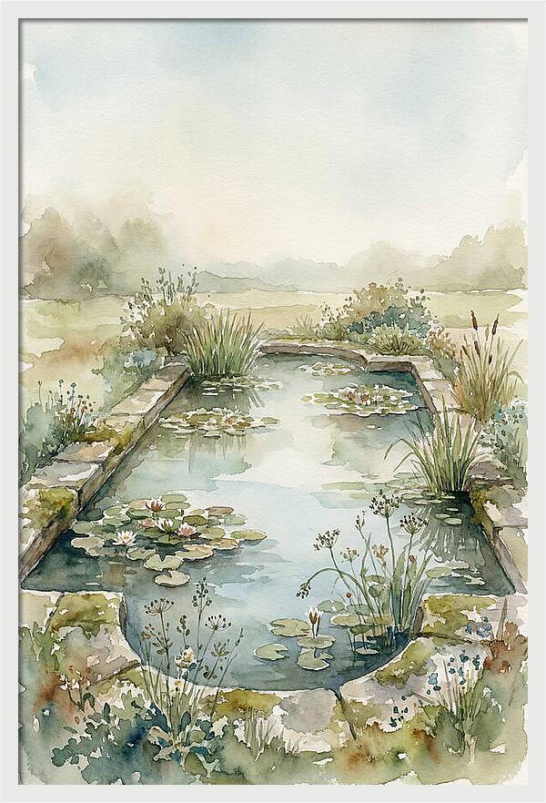 Garden Pool Serenity
