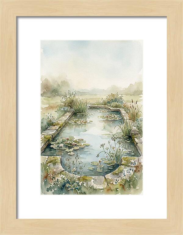Garden Pool Serenity