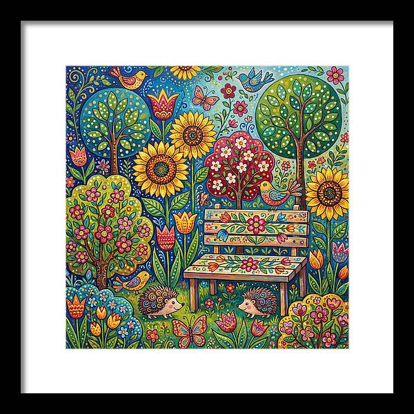 Garden Retreat In Bloom