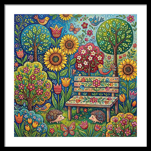 Garden Retreat In Bloom