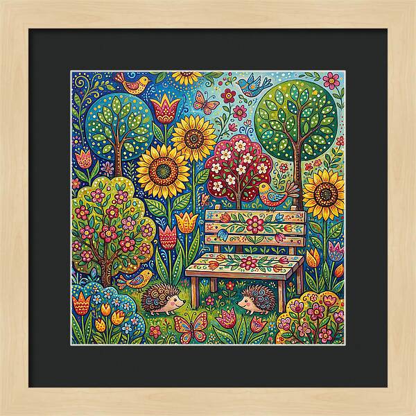 Garden Retreat In Bloom