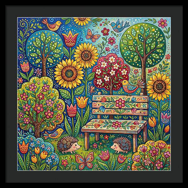 Garden Retreat In Bloom
