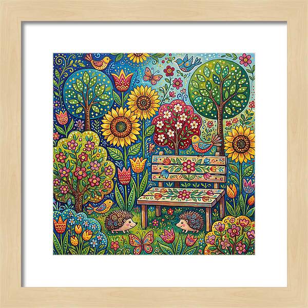Garden Retreat In Bloom