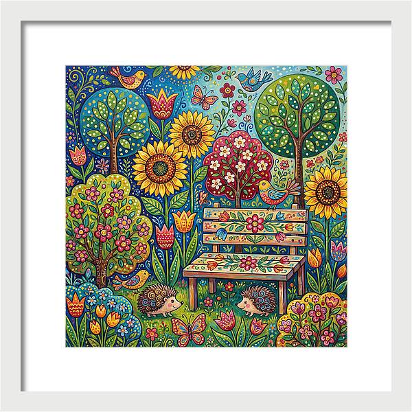 Garden Retreat In Bloom