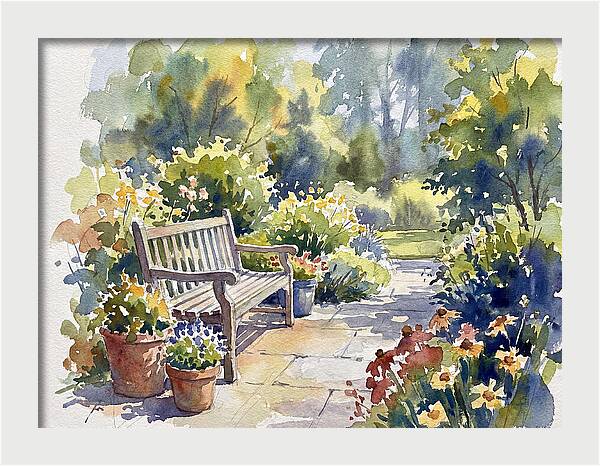 Garden Serenity In Bloom