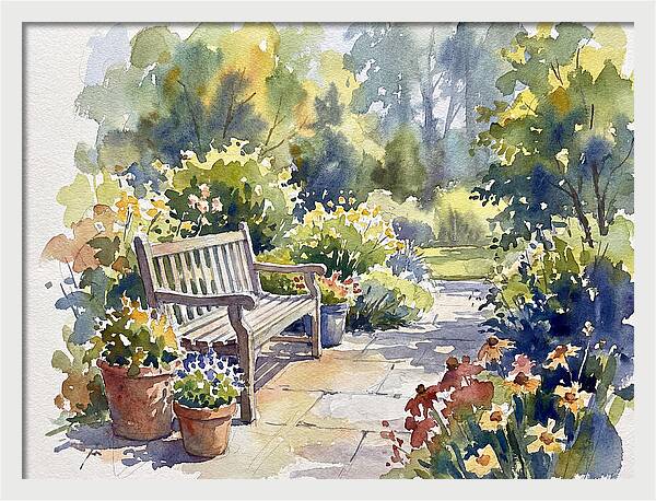 Garden Serenity In Bloom