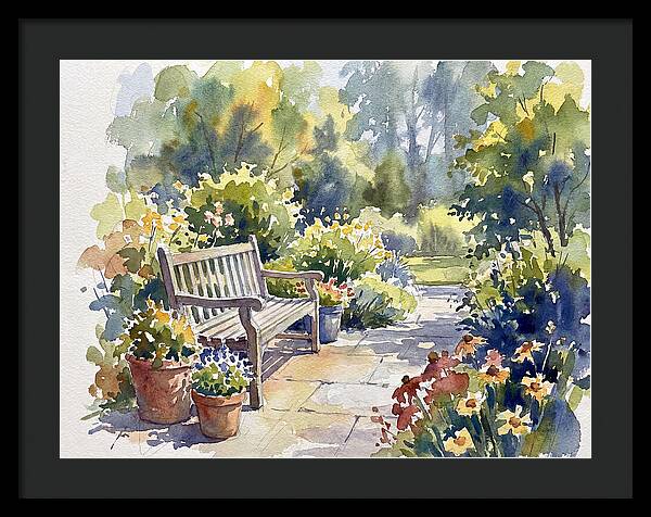 Garden Serenity In Bloom