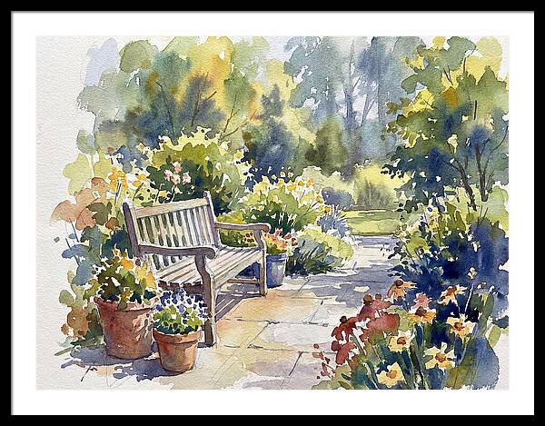 Garden Serenity In Bloom