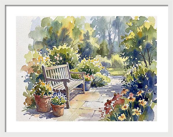 Garden Serenity In Bloom
