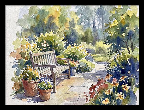 Garden Serenity In Bloom