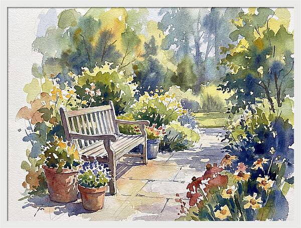 Garden Serenity In Bloom