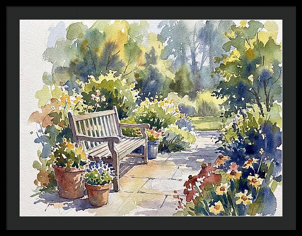 Garden Serenity In Bloom