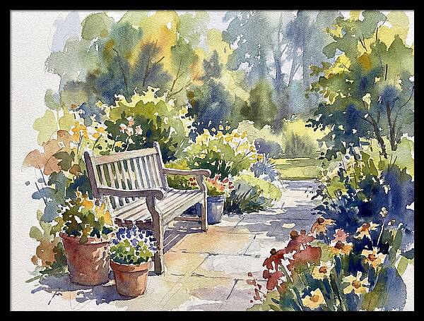 Garden Serenity In Bloom