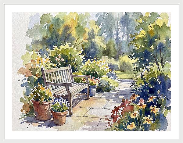 Garden Serenity In Bloom