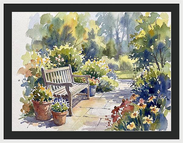 Garden Serenity In Bloom