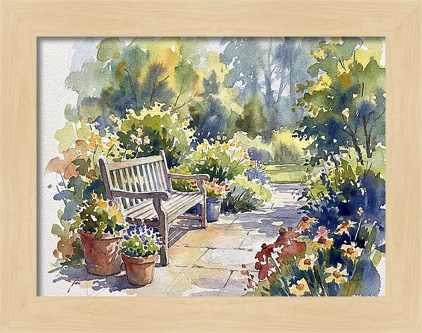 Garden Serenity In Bloom