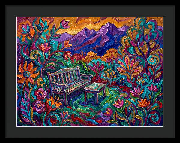 Garden Serenity In Color