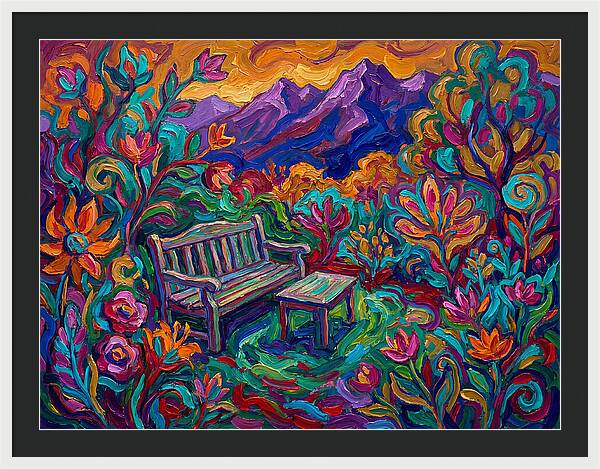 Garden Serenity In Color