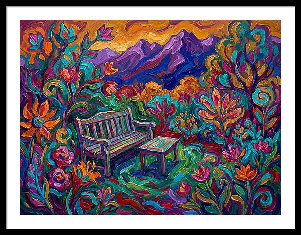 Garden Serenity In Color