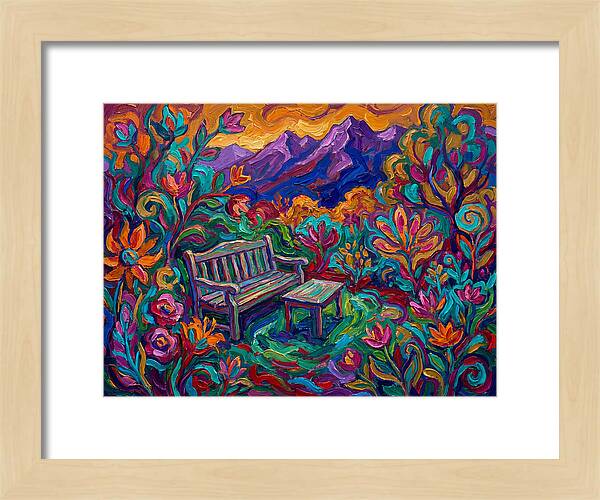 Garden Serenity In Color