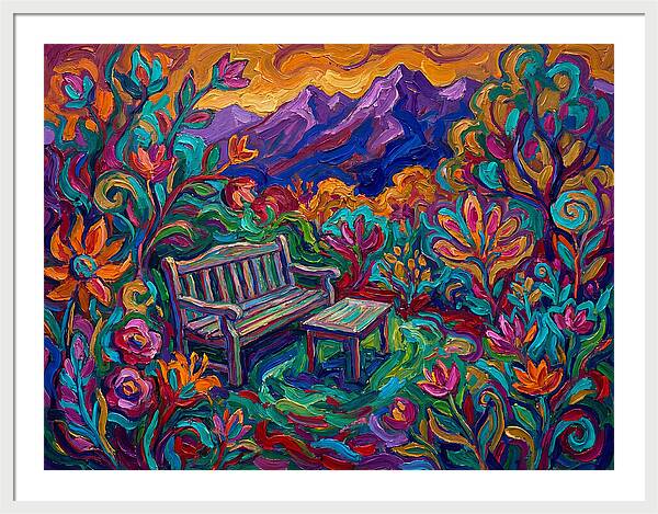 Garden Serenity In Color