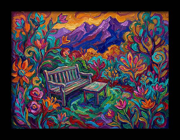 Garden Serenity In Color