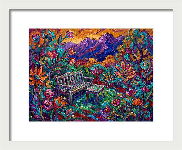 Garden Serenity In Color