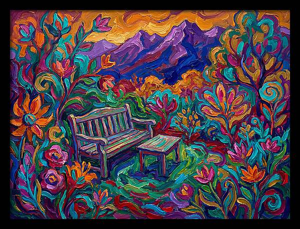 Garden Serenity In Color