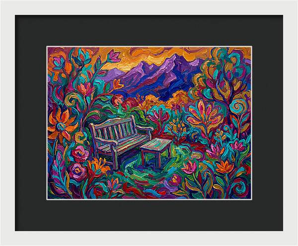 Garden Serenity In Color