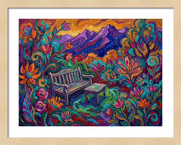 Garden Serenity In Color