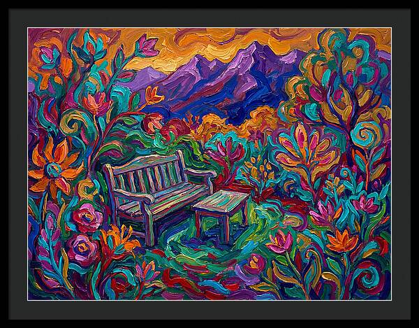 Garden Serenity In Color