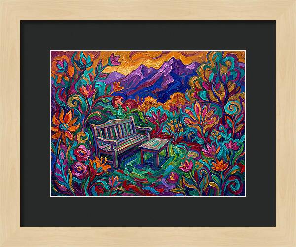 Garden Serenity In Color
