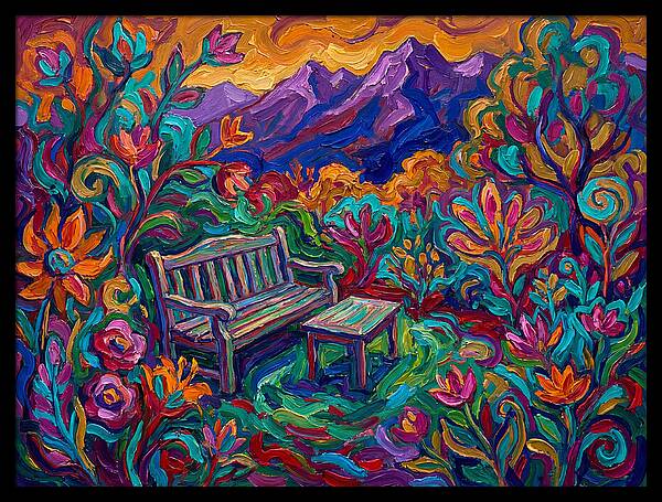 Garden Serenity In Color