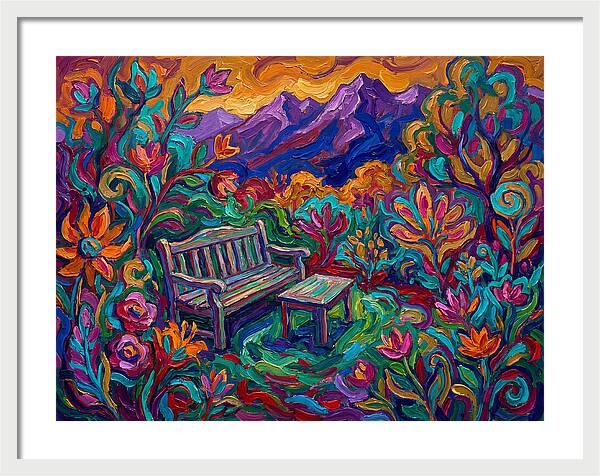 Garden Serenity In Color