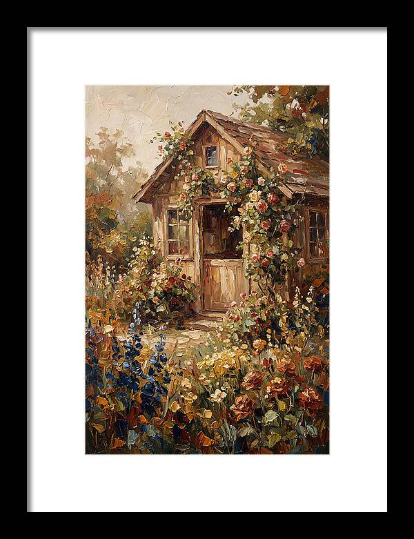 Garden Studio Surrounded By Blooms