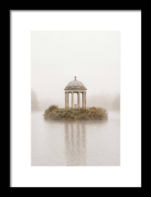 Garden Temple Follies In Mist