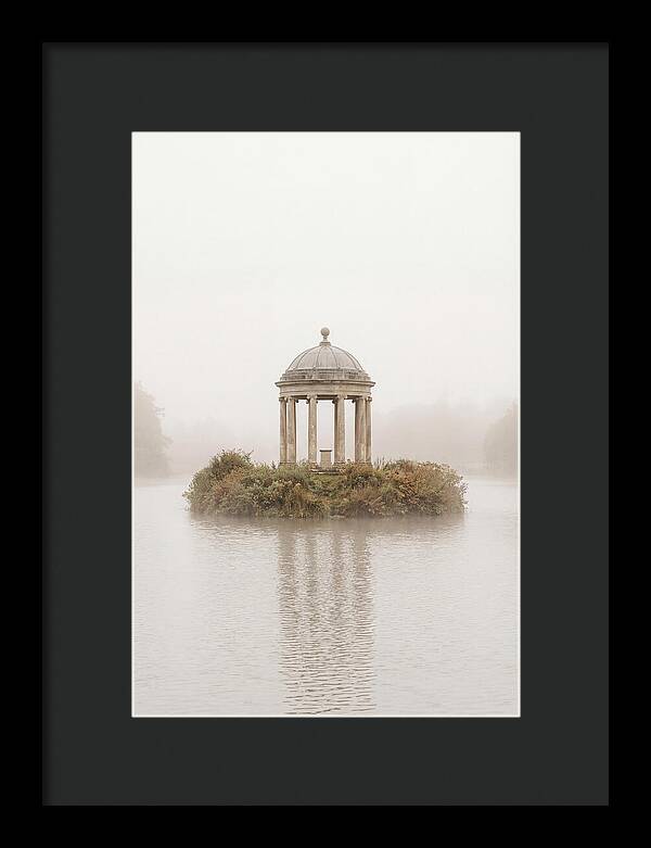 Garden Temple Follies In Mist