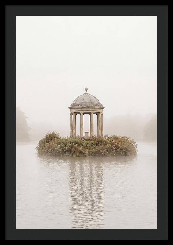 Garden Temple Follies In Mist