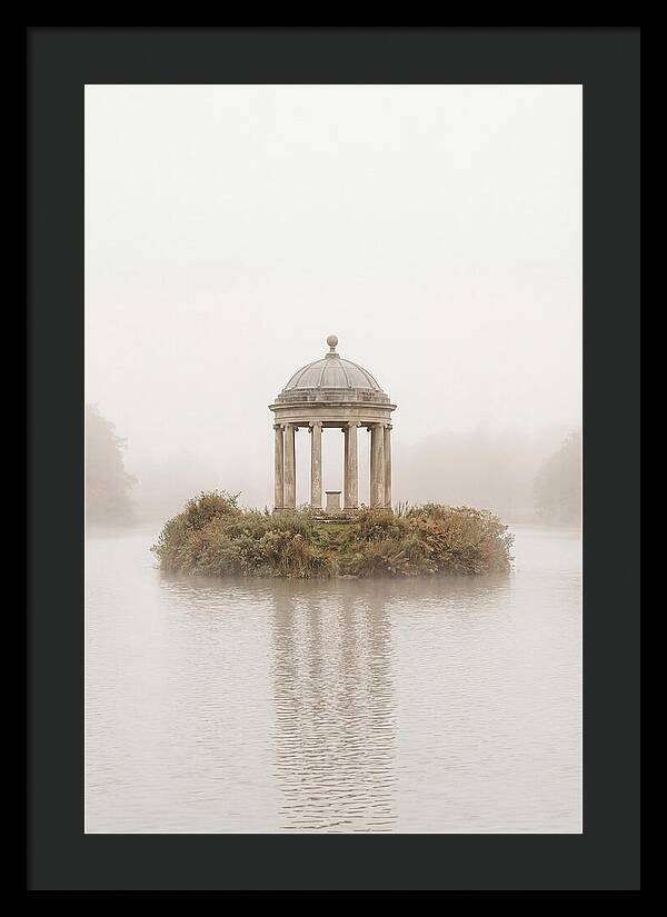 Garden Temple Follies In Mist