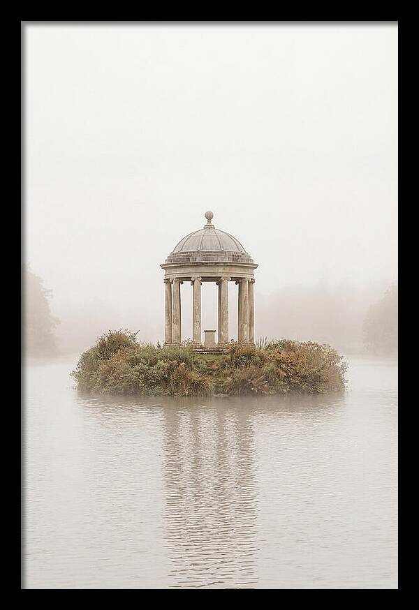 Garden Temple Follies In Mist