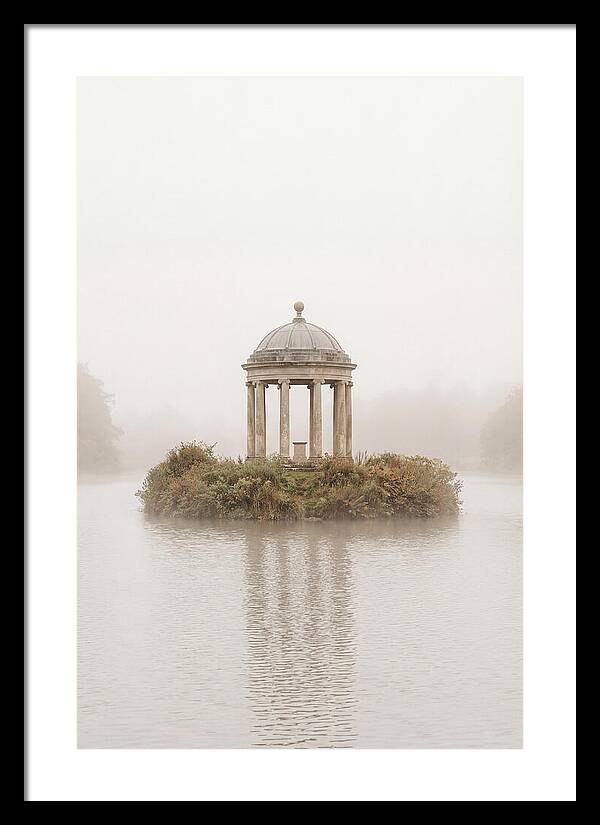 Garden Temple Follies In Mist