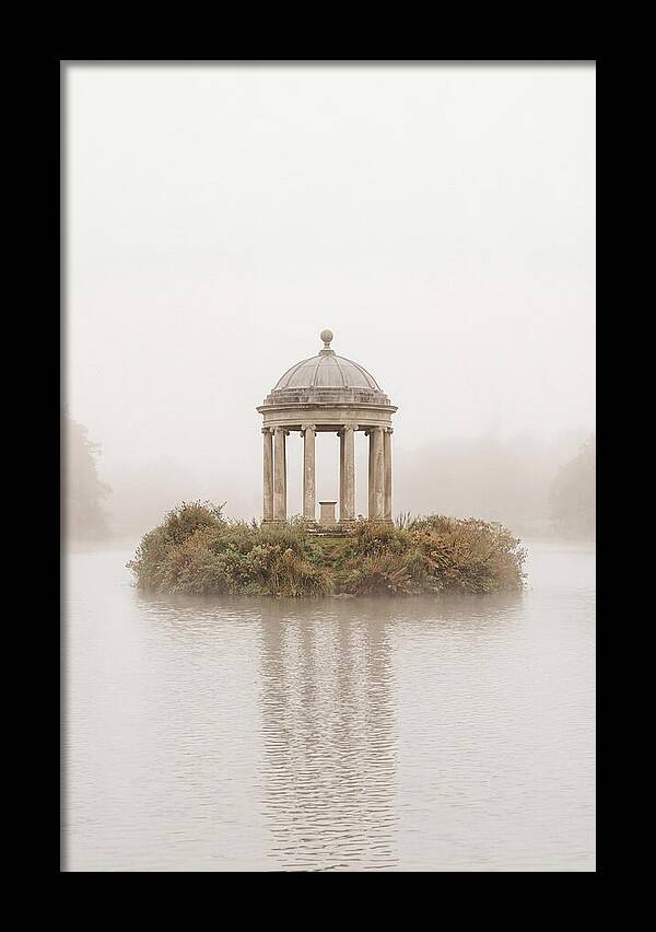 Garden Temple Follies In Mist