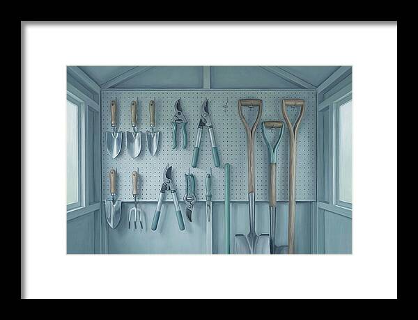 Garden Tool Shed Serenity