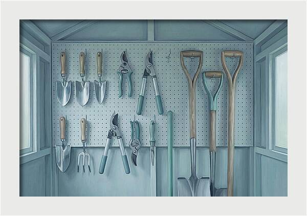 Garden Tool Shed Serenity