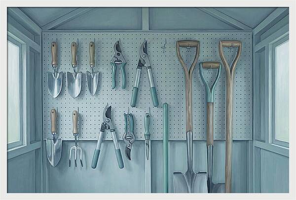 Garden Tool Shed Serenity
