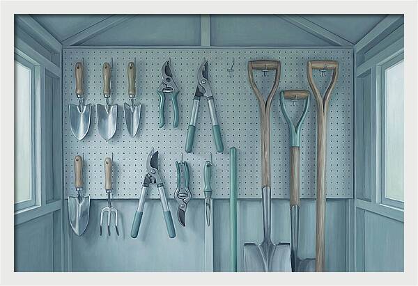 Garden Tool Shed Serenity