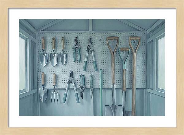 Garden Tool Shed Serenity