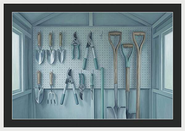 Garden Tool Shed Serenity