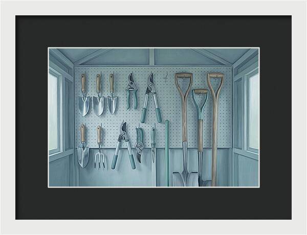Garden Tool Shed Serenity