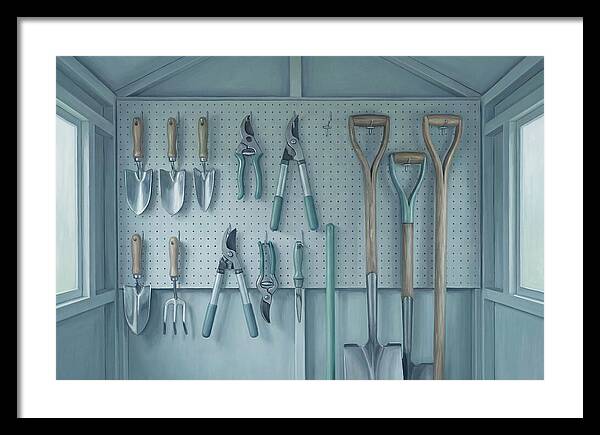Garden Tool Shed Serenity